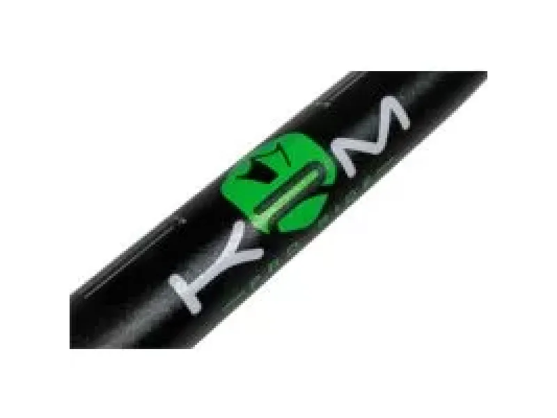 Stuur MX 28mm Met Pad KRM Zwart / Groen