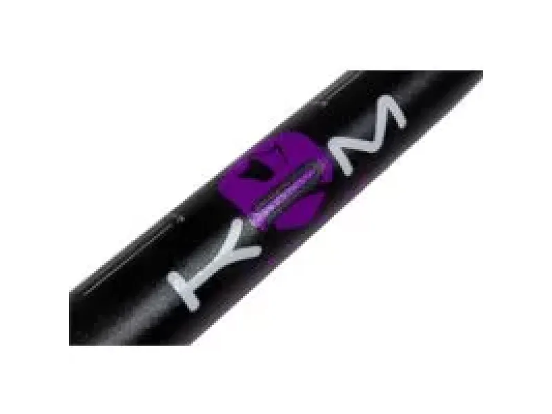 Stuur MX 28mm Met Pad KRM Zwart / Paars