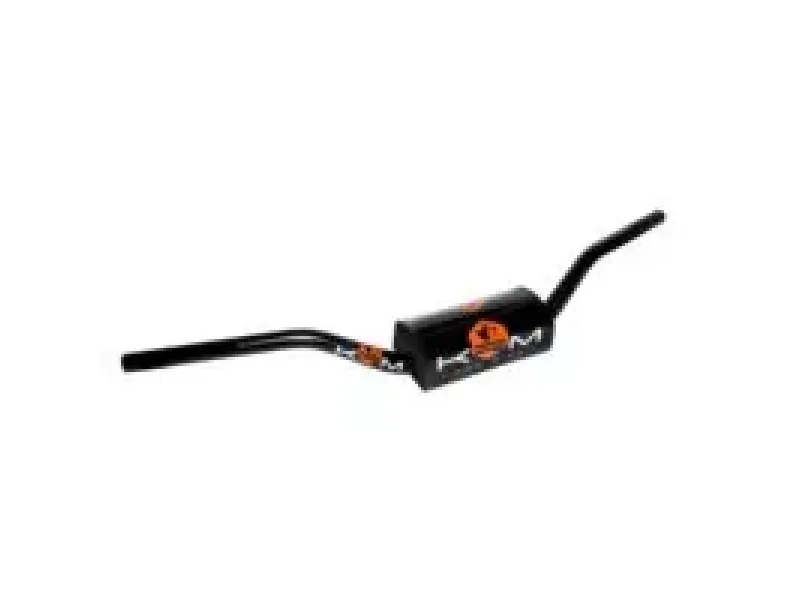 Stuur MX 28mm Met Pad KRM Zwart / Oranje