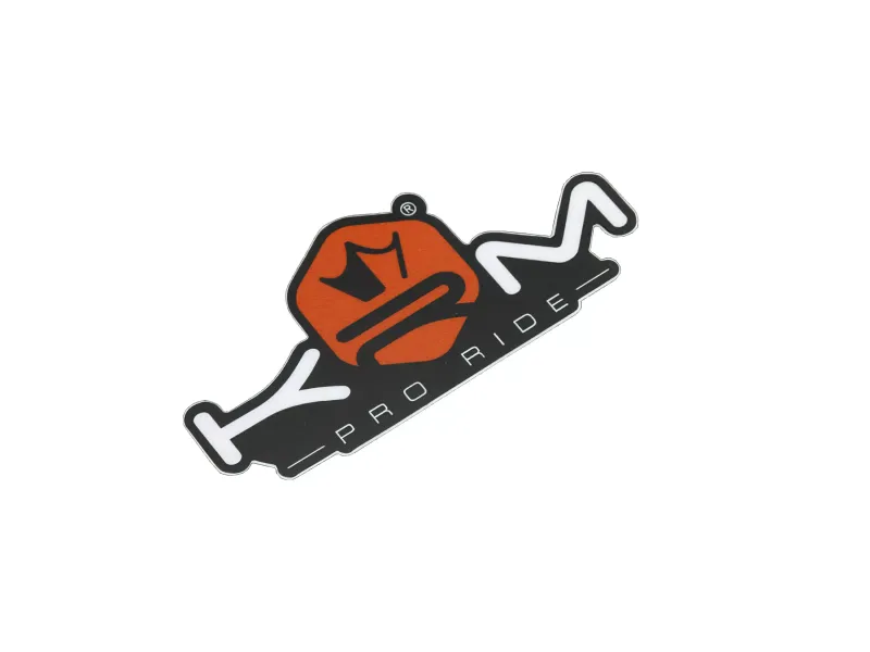 Sticker KRM Pro Ride Oranje