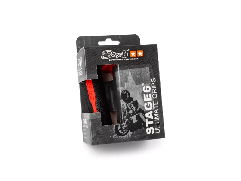 Handvatset ultimate grips Stage6 rood