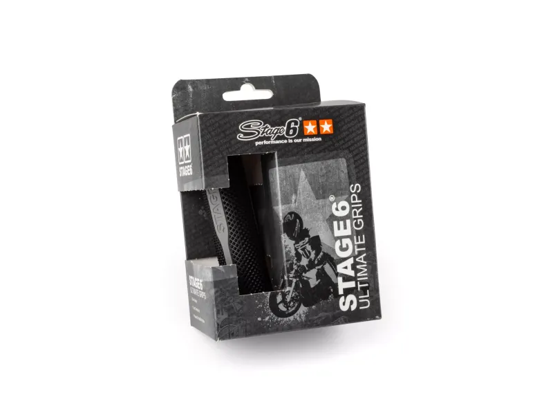 Handvatset ultimate grips Stage6 zwart/grijs