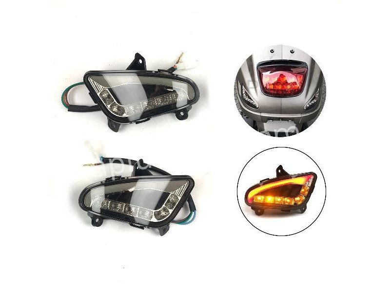 LED Knipperlicht (Vespa Look-a-like) AGM VX / Berini Napoli / BTC Riva Achterzijde