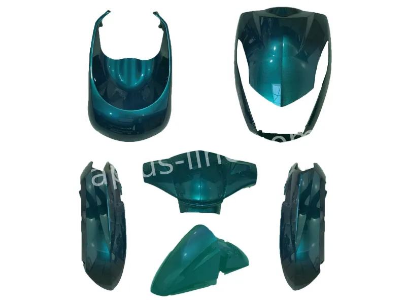 Kappenset Peugeot Kisbee Blauw Cameleon (Parelmoer)