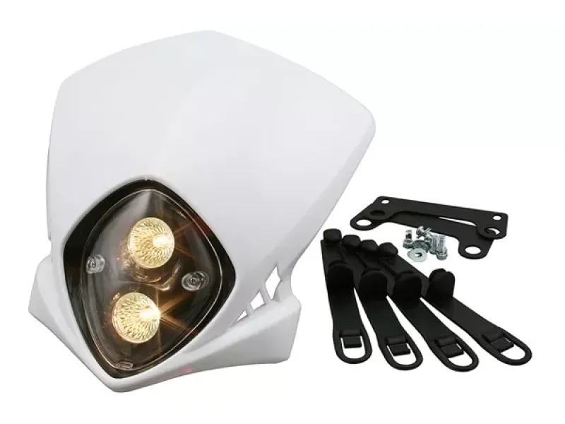 Koplamp Enduro Duke Wit 50CC Fietsen