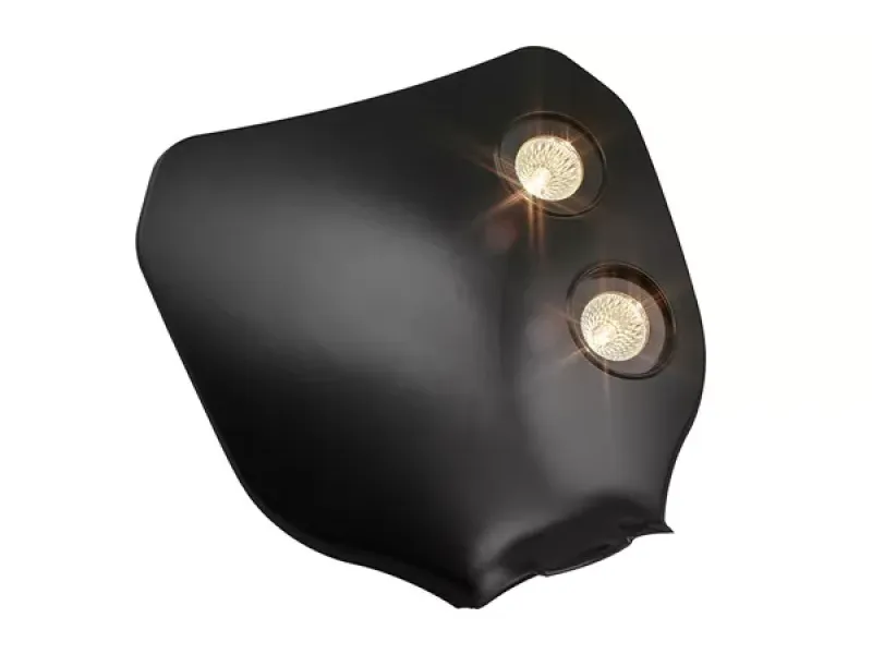 Halogeen Koplamp Enduro Cross  Zwart