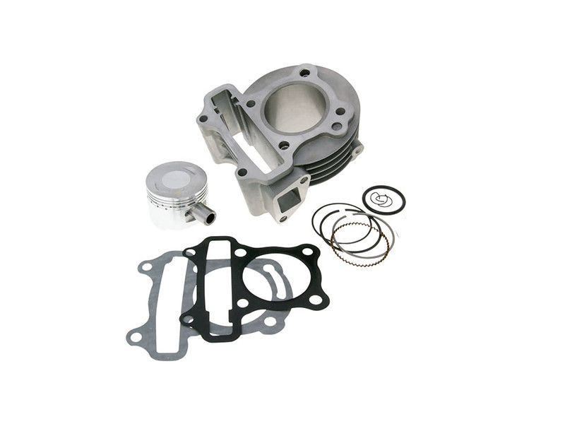 Cilinder 72cc Gy6 4t Aluminium (Compleet met zuiger)