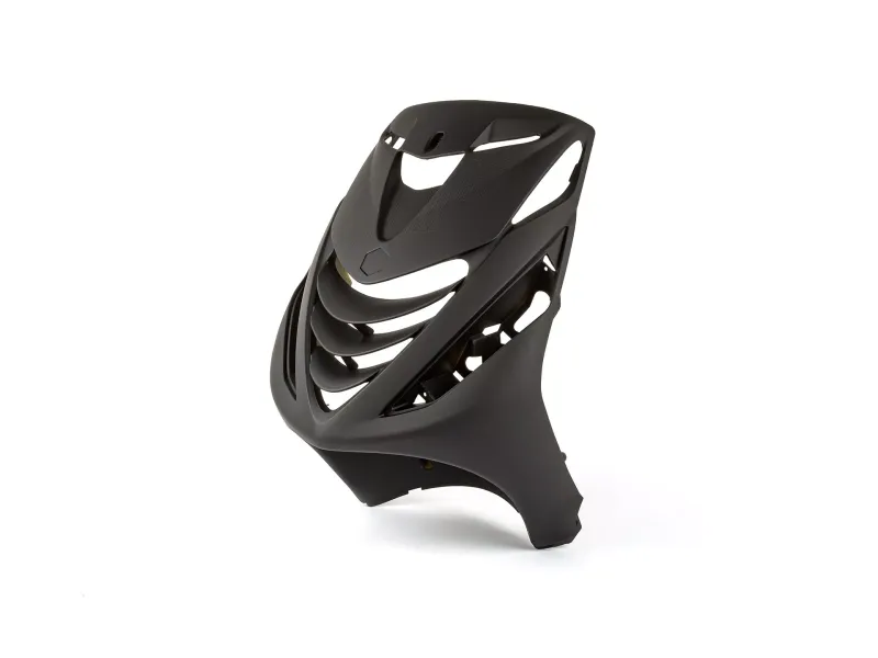 Voorkap / Koplampmmasker Mat Zwart Piaggio Zip SP2