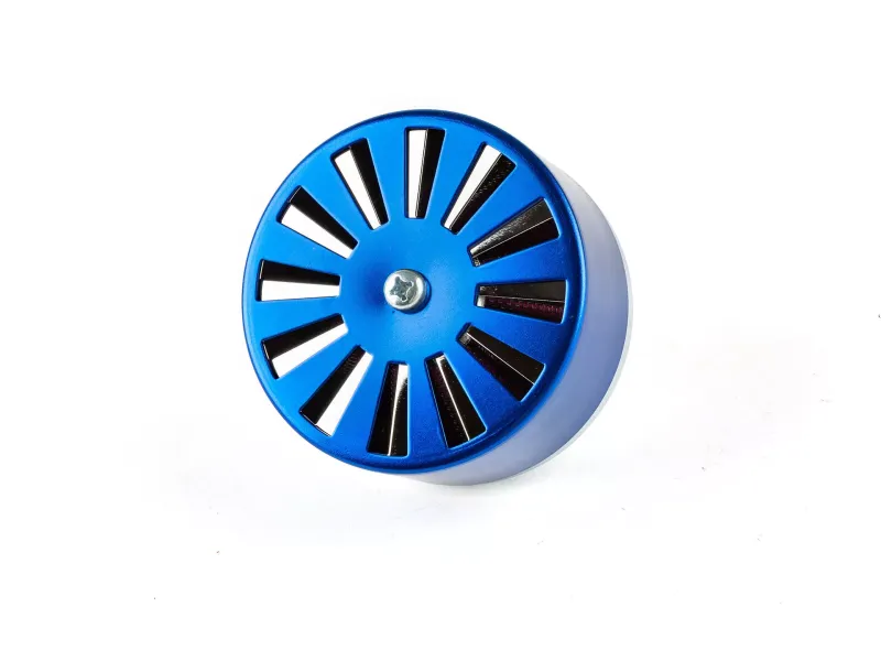 Luchtfilter Rechte Verstelbare Inlaat D.35MM Blauw