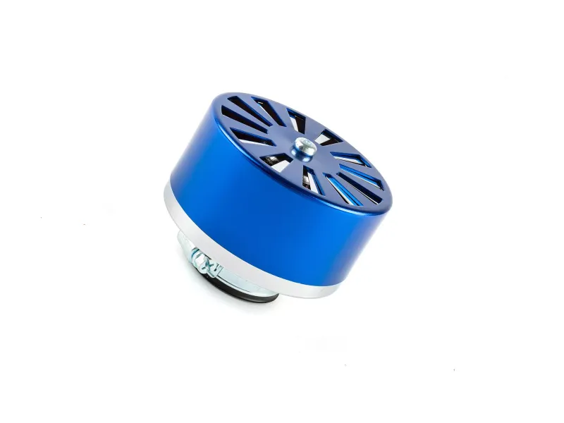 Luchtfilter Rechte Verstelbare Inlaat D.35MM Blauw