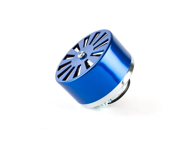 Luchtfilter Rechte Verstelbare Inlaat D.35MM Blauw