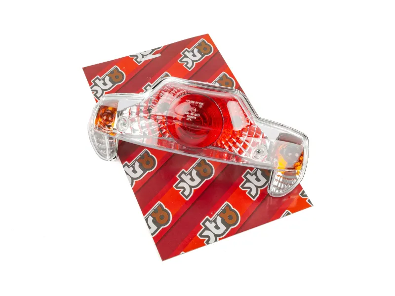 Achterlicht M. Indicatoren Helder Glas MBK Booster / Yamaha BW'S 1999-2003 CE-Markering