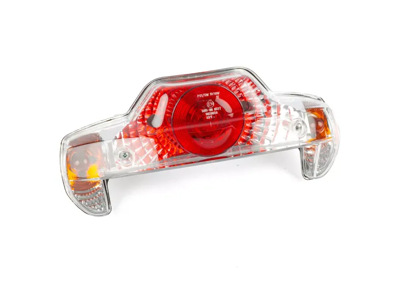 Achterlicht M. Indicatoren Helder Glas MBK Booster / Yamaha BW'S 1999-2003 CE-Markering