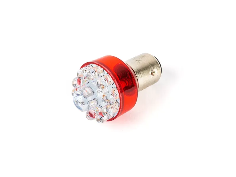 Bay15D 21/5W LED - Rood (Achterlicht / Remlicht)