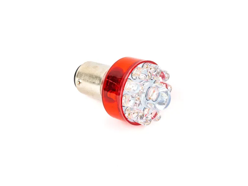 Bay15D 21/5W LED - Rood (Achterlicht / Remlicht)