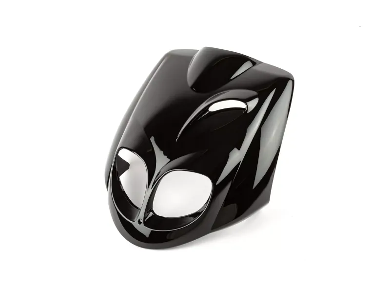 Voorkap / Koplampmasker Metallic Zwart Peugeot Trekker / TKR