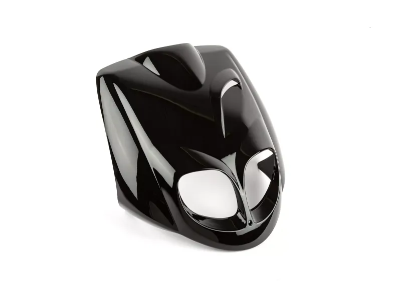 Voorkap / Koplampmasker Metallic Zwart Peugeot Trekker / TKR