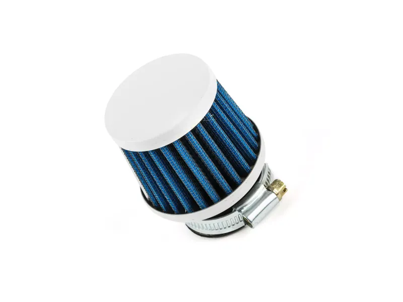Luchtfilter Conisch D.28-35 Blauw / Wit (Klein)