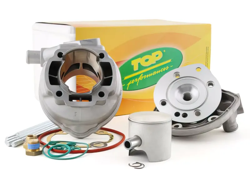 Cilinder Top Performance 86cc Minarelli Horizontaal LC - TPR racing(pen 12, 44mm slag)