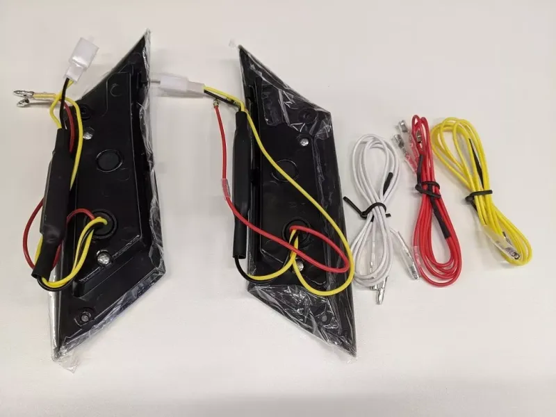 Alpha Matrix LED knipperlicht Zip achterkant (smoke / weglopend)