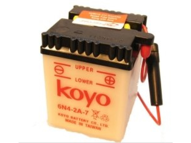 Accu 6N4-2A-7 HONDA NM/SUZUKI