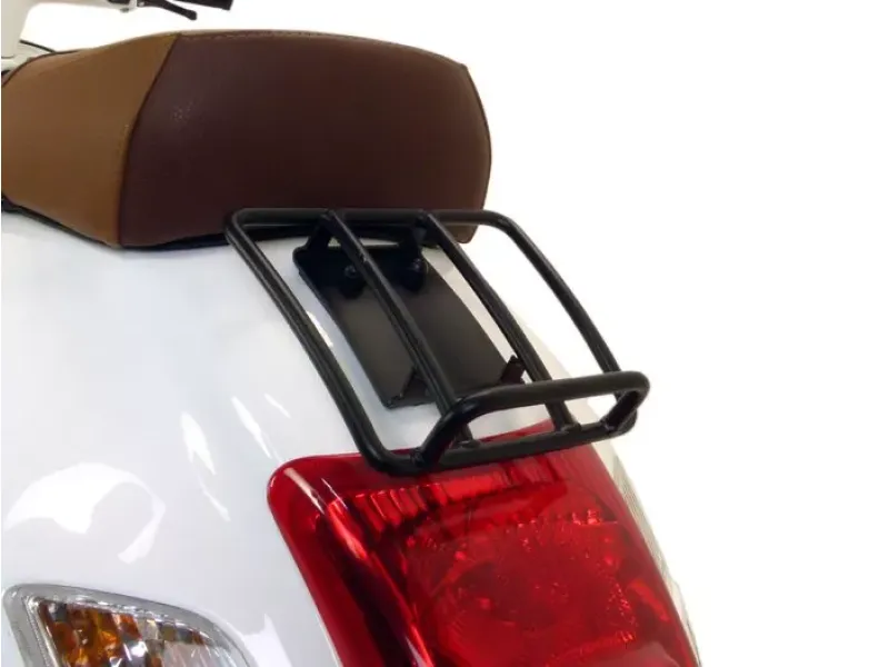 Achterdrager MOTO NOSTRA Sprint Rack Vespa GT, GTL, GTV, GTS, GTS Super GT60 - 125-200-250-300cc Mat Zwart