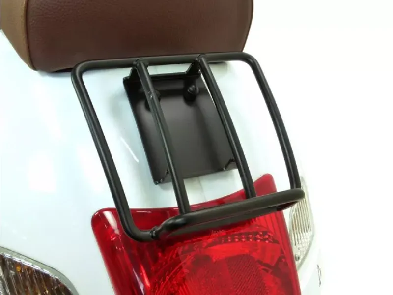 Achterdrager MOTO NOSTRA Sprint Rack Vespa GT, GTL, GTV, GTS, GTS Super GT60 - 125-200-250-300cc Mat Zwart