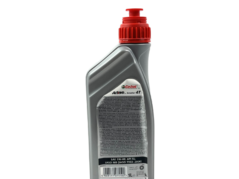 Castrol Actevo 4-Takt Olie Scooter 4T 5W-40