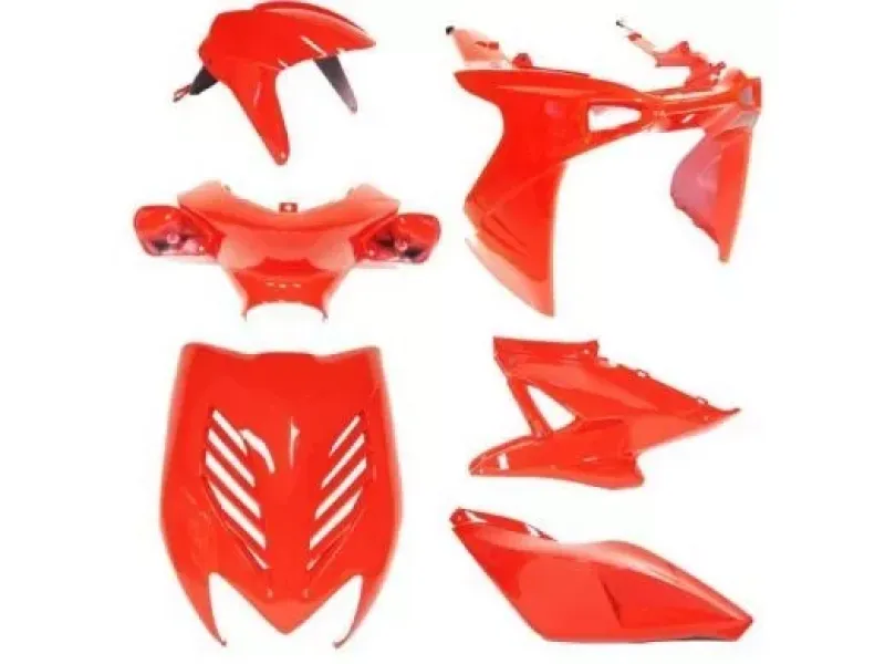 Aerox Kappenset - Rood (8 delig)
