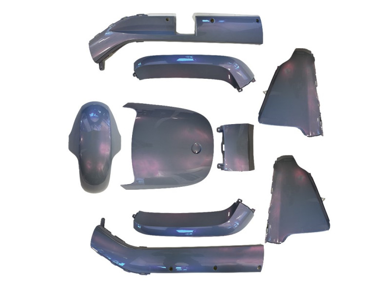 Kappenset voor Segway E110 / E125 - 9 delig - Amethyst Purple
