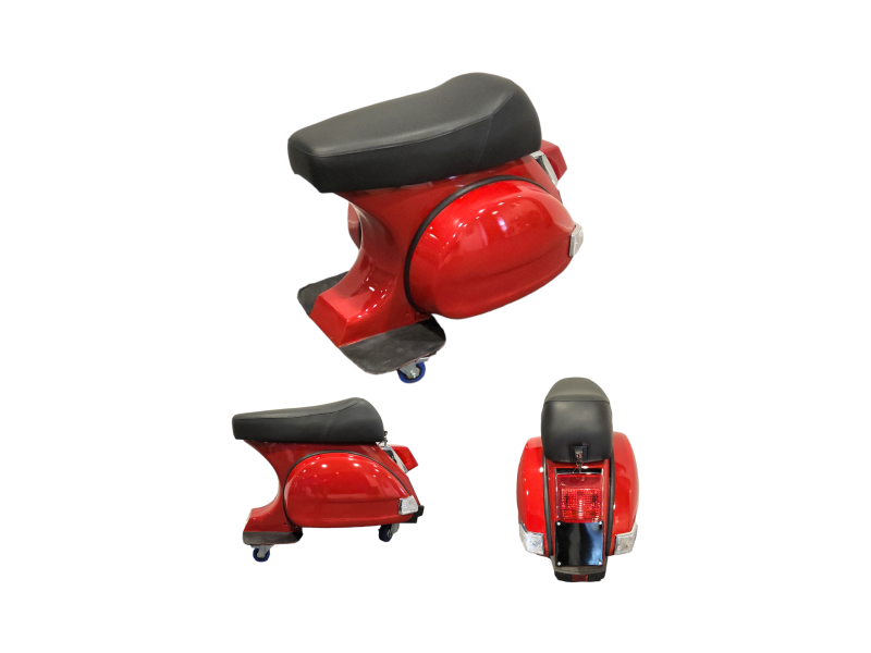 Barkruk Vespa Rood