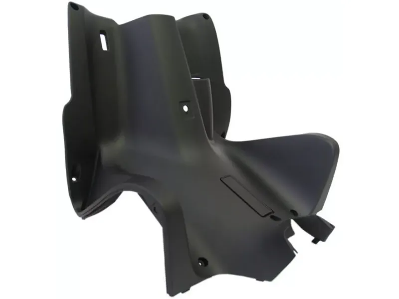 Beenschild Yamaha Aerox - Mat Zwart (binnenscherm)