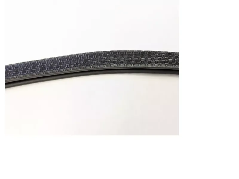 Sierstrip / Beschermstrip windscherm (zwart, per meter)