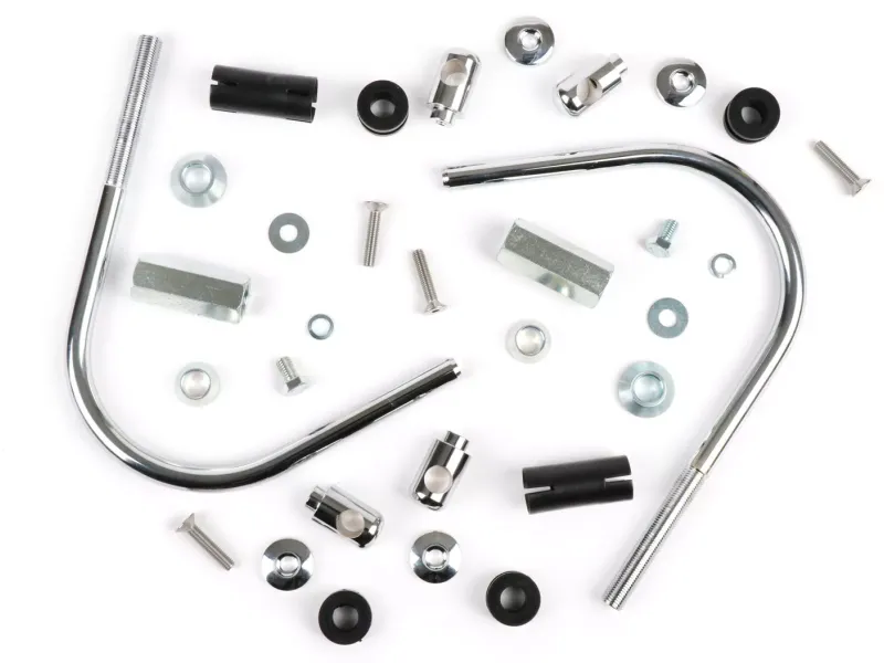 Beugel Voor Windscherm Vespa GT, GTL, GTS, GTS Super - Moto Nostr - Chroom
