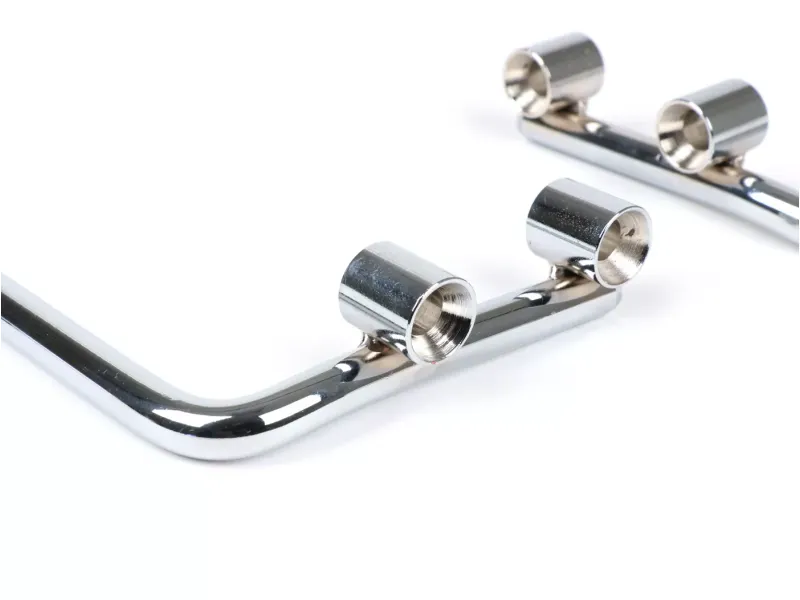 Windscherm beugels Moto Nostra - Vespa PX80, PX125, PX150, PX200, T5 Classic, LML 125 150 Star Stella Chroom