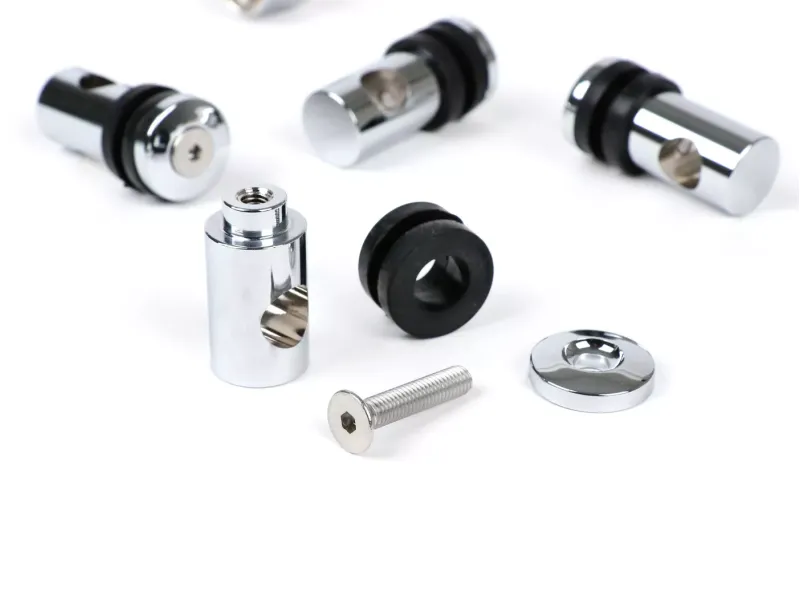 Windscherm beugels Moto Nostra - Vespa PX80, PX125, PX150, PX200, T5 Classic, LML 125 150 Star Stella Chroom