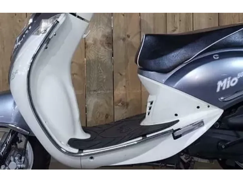 Valbeugel SYM Mio Chroom (voorkant)