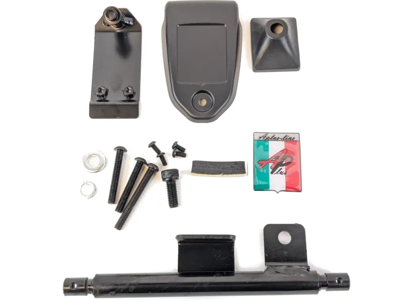 Valbeugelset Vespa Sprint / Primavera - Glans zwart (A-plus, 5-delig)