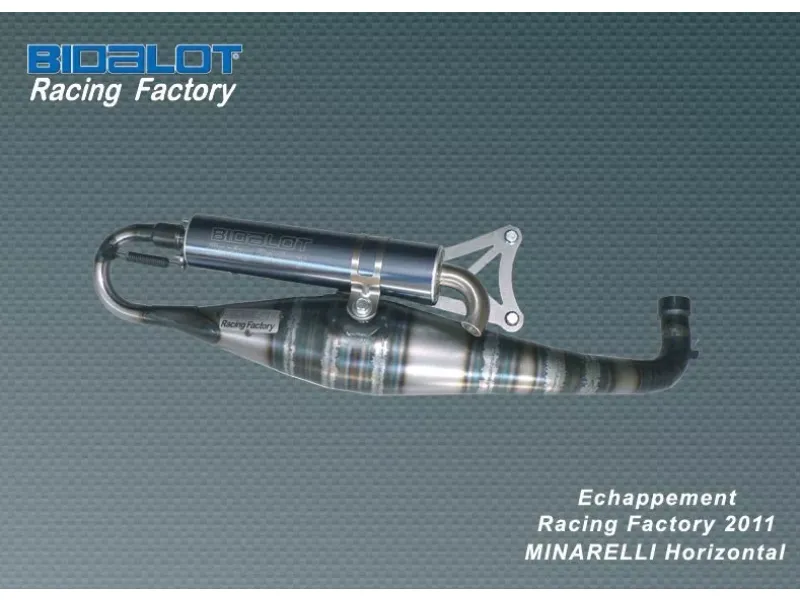 Uitlaat Bidalot Racing Factory Minarelli Horizontaal