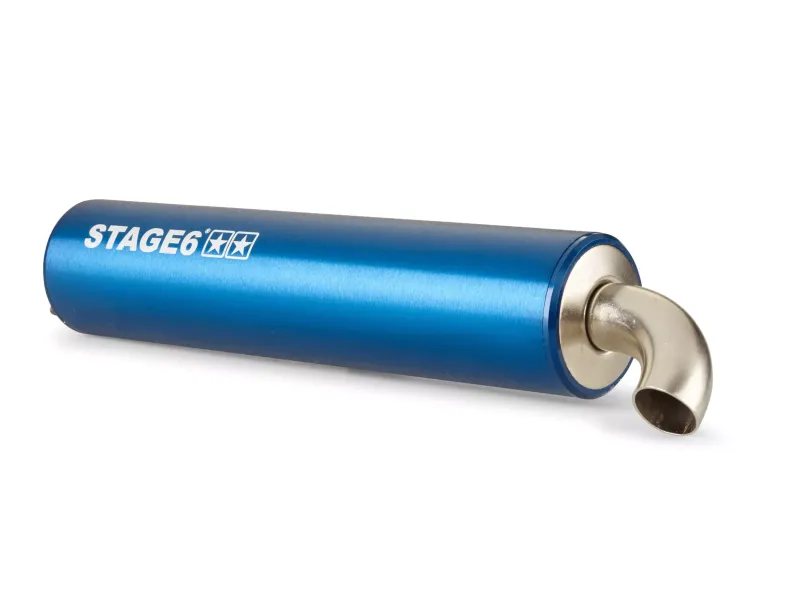 Uitlaat - Stage 6 - PRO Replica MK2 - Gilera / Piaggio - Blauw