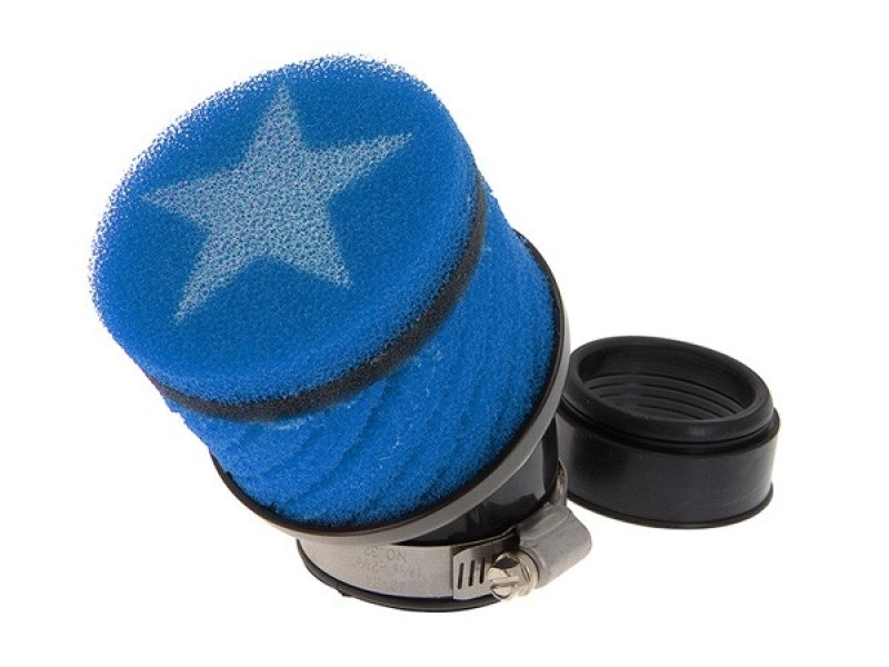 Luchtfilter - Stage 6 - Powerfilter - 48mm aansluiting - Blauw