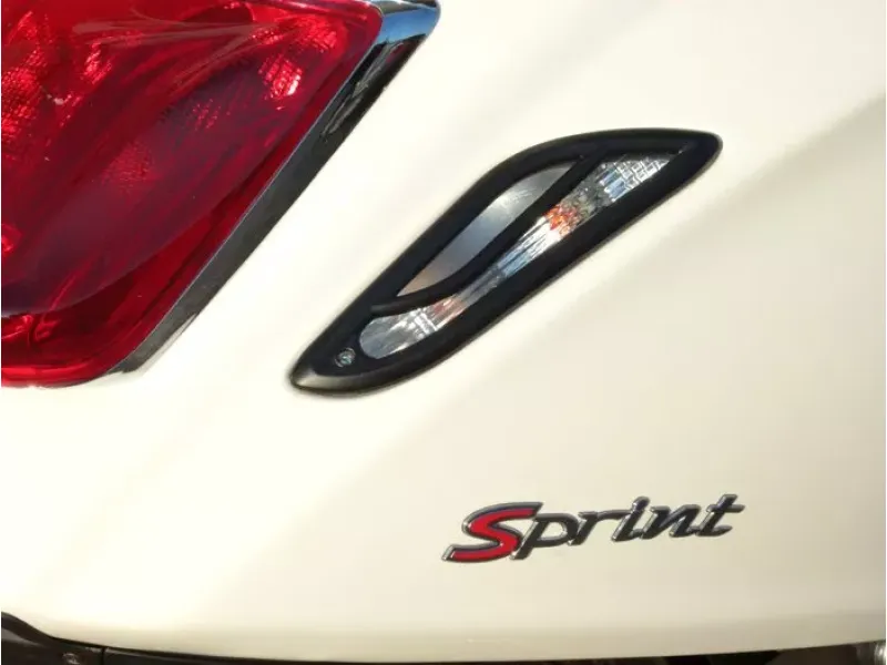 Paar Indicatorroosters MOTO NOSTRA Vespa Sprint Primavera 50-150  Achter Zwart