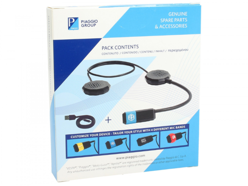 Hands-free Bluetooth Communicatie Systeem Piaggio 606948M