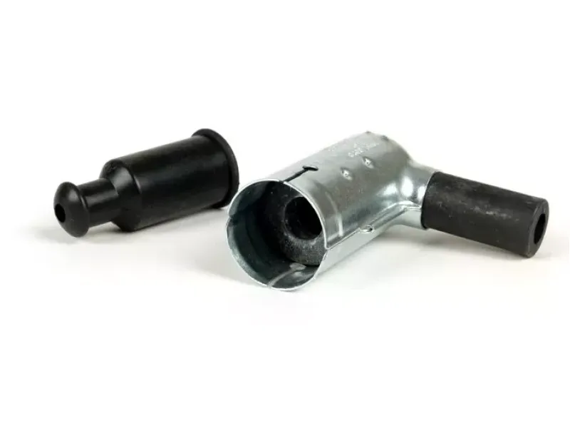 Bougiedop Metaal classic  1kohm