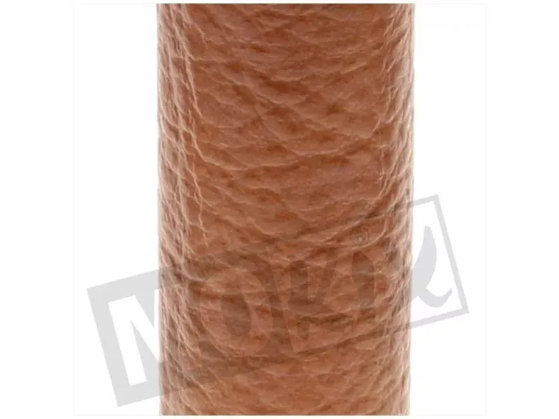 Handvatten Retro bruin leer (130mm)
