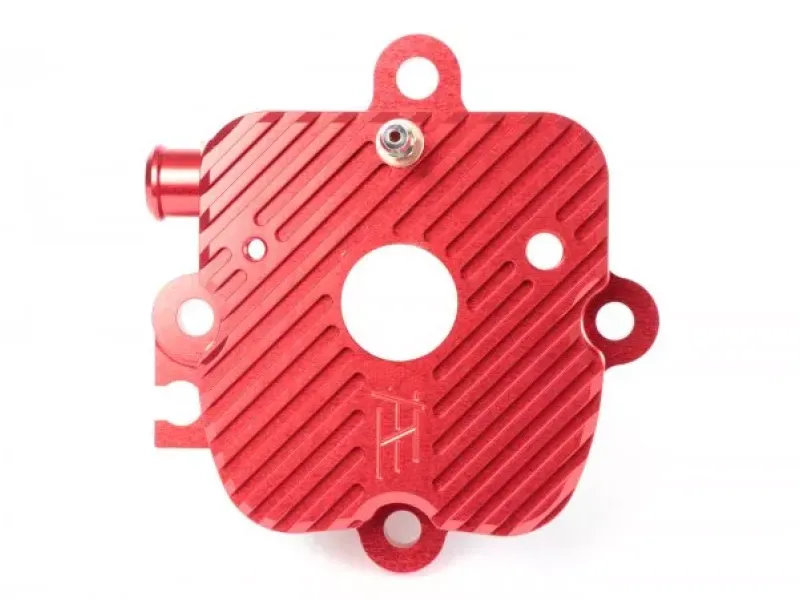 Cilinderkop v1.1 Heikotuning Rood Piaggio 125 / 180 cc 2T LC - Rood