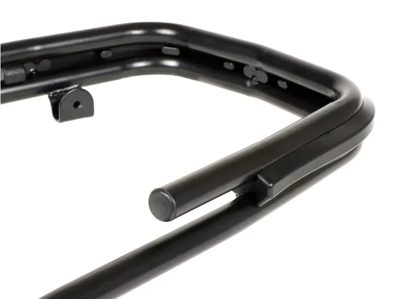 Bumper Voorzijde MOTO NOSTRA Vespa PX80, PX125, PX150, PX200, LML Star Stella Mat Zwart