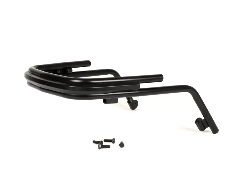 Bumper Voorzijde MOTO NOSTRA Vespa PX80, PX125, PX150, PX200, LML Star Stella Mat Zwart