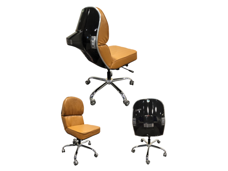 Bureaustoel Vespa Zwart 