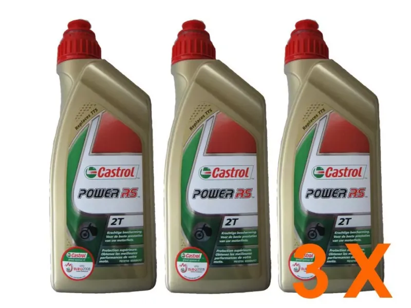 Castrol Power RS - Combo-deal  3 Flessen